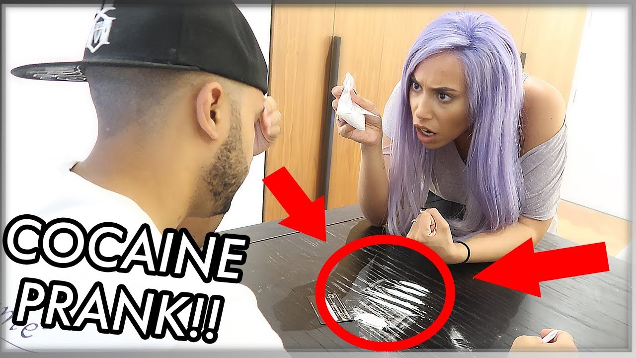 COCAINE PRANK!!