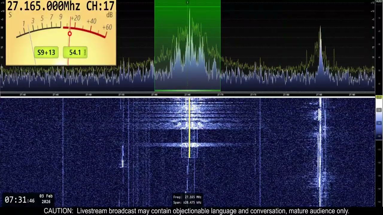 Live CB Radio Channel 17 - 02/03/2026