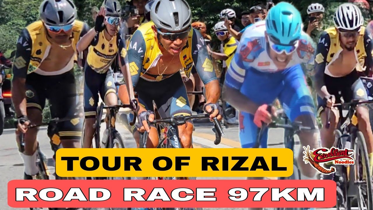 TOUR OF RIZAL 2023 ROAD RACE 97 KM PAANO NAABUTAN SI PASCUAL SA AHON