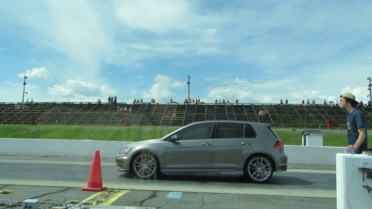 gtr e85 vs 408whp golf mk7 r