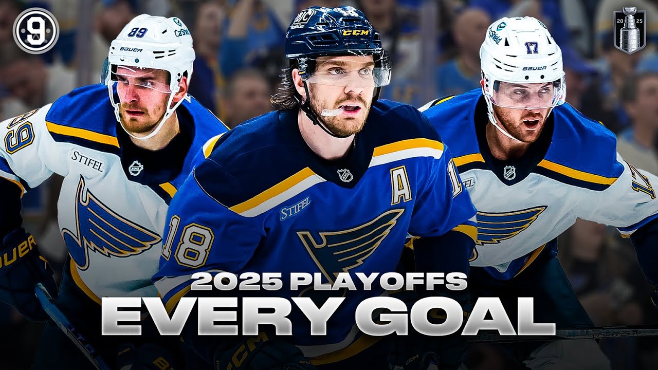 Every St. Louis Blues Goal from 2025 NHL Playoffs