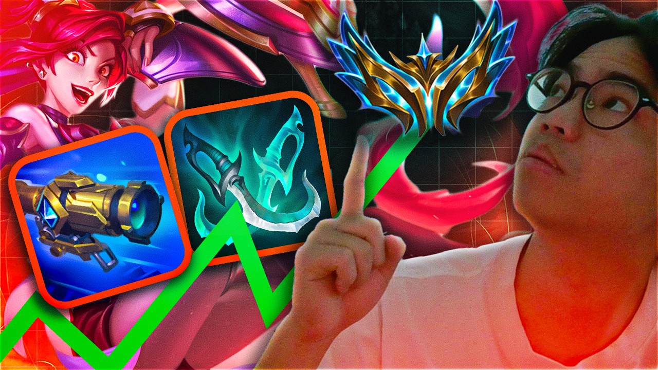 Playing Jinx is literally the EASIEST Way to Climb on ADC