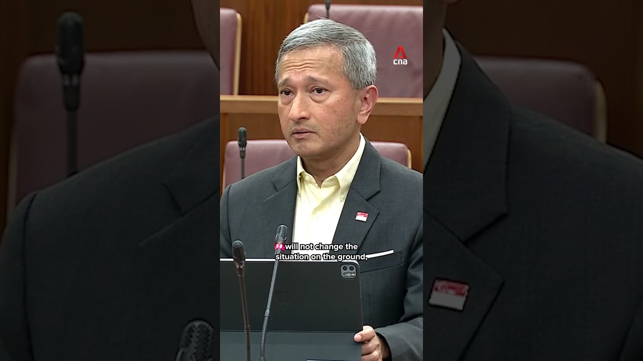 Severing ties with Israel wouldn’t help Palestinians: Vivian Balakrishnan