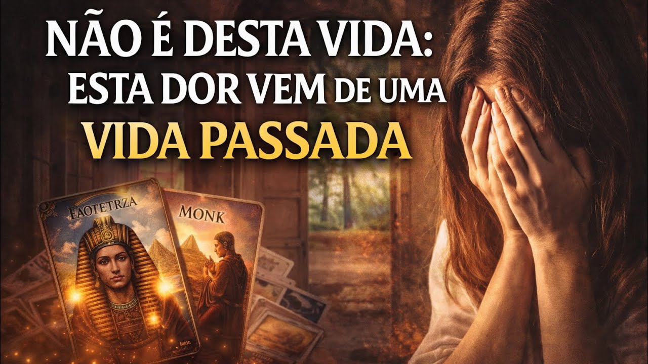 Vidas Passadas Não é desta vida 🦋 esta dor vem de uma vida passada