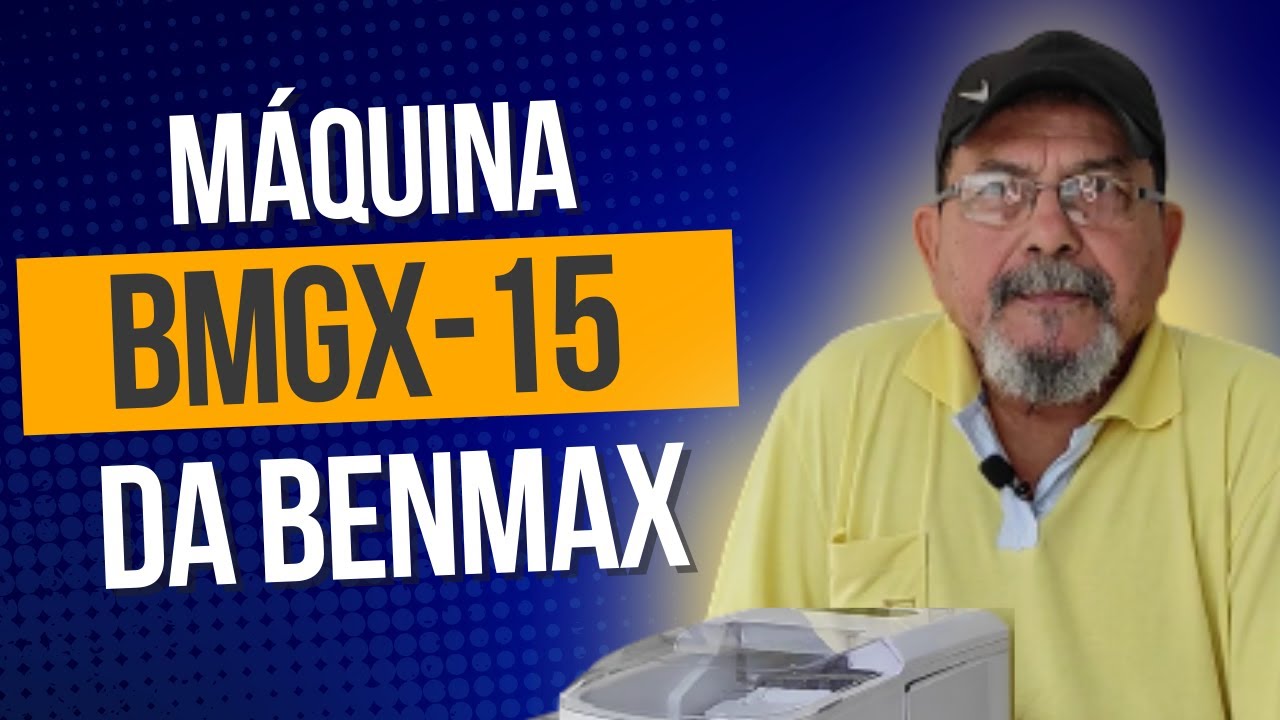 Conhecendo a MÁQUINA de GELO BMGX-15 da BENMAX