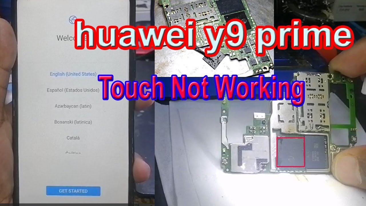 Huawei y9 Prime Touch Not Working CPU Reballing Full Process - Mobile Fix 2.4