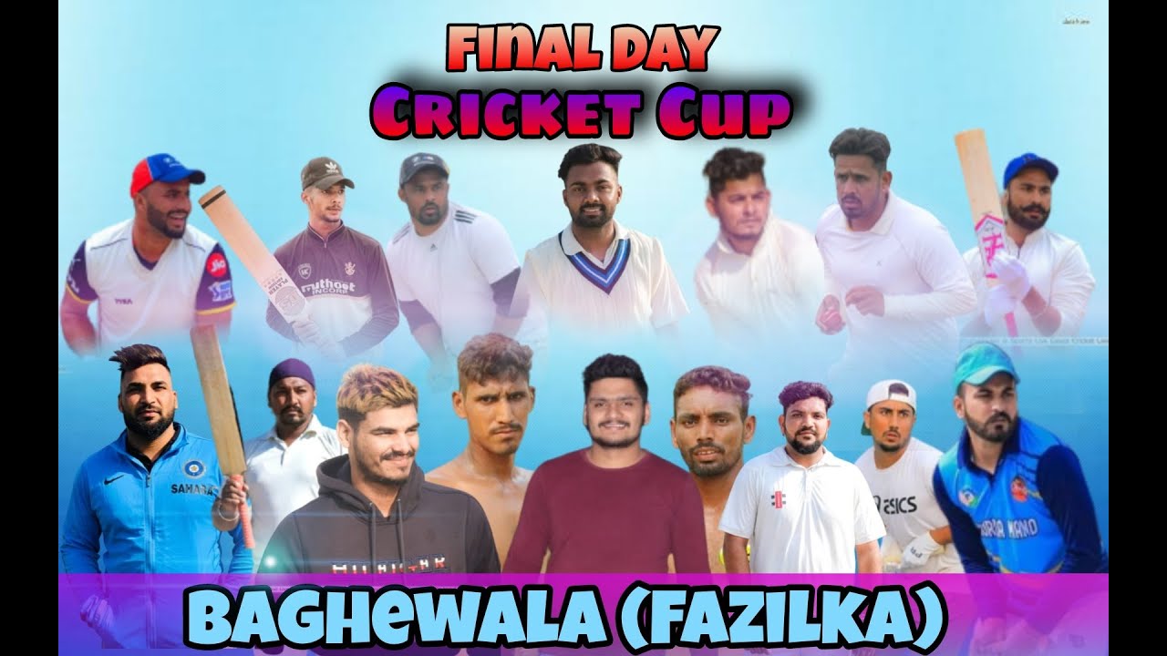 One Day Cricket Cup || Baghewala || Fazilka || Punjab 2022 @Surjitsinghsandhu89