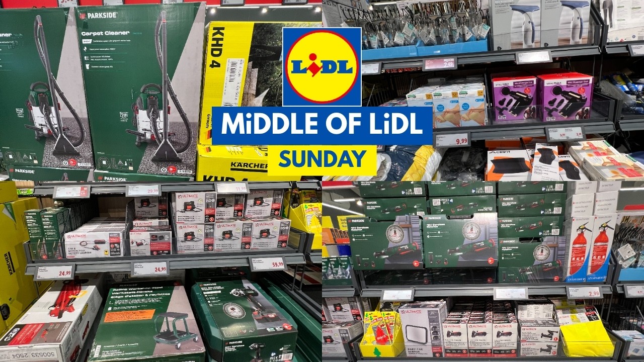 NEW IN MIDDLE OF LIDL THIS WEEK SUNDAY 22 MAR 2026 | LIDL HAUL | TRAVELANDSHOP WITH ME