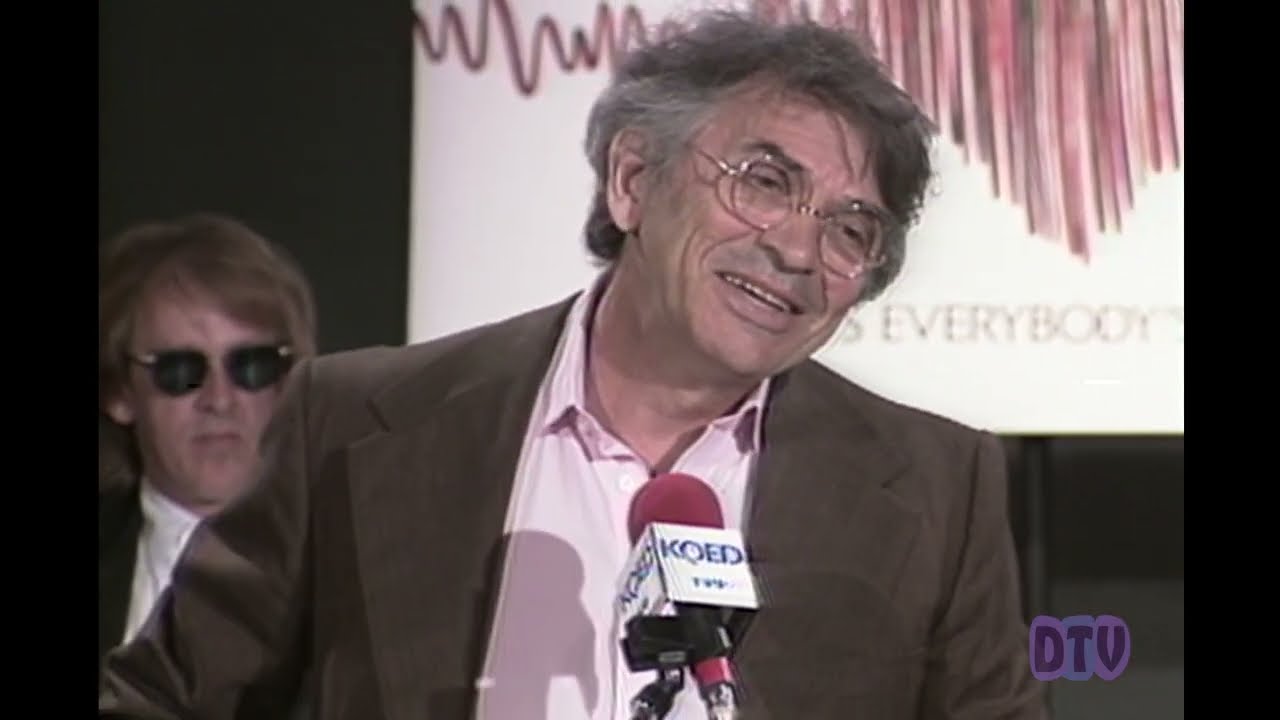 SF Bay Area Earthquake Relief Press Conference 1989