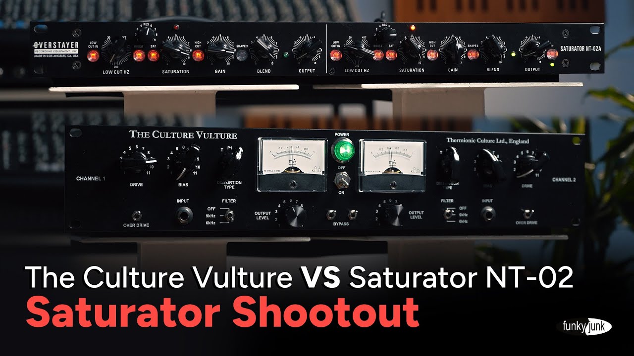 Saturators Shootout: Thermionic The Culture Vulture VS Overstayer Saturator NT-02