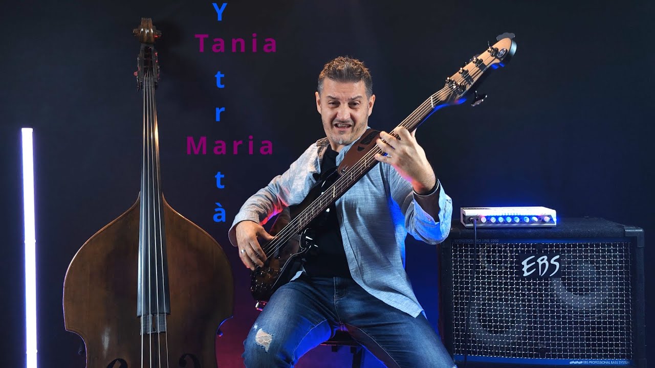 Andrea Manzo playing bass cover 