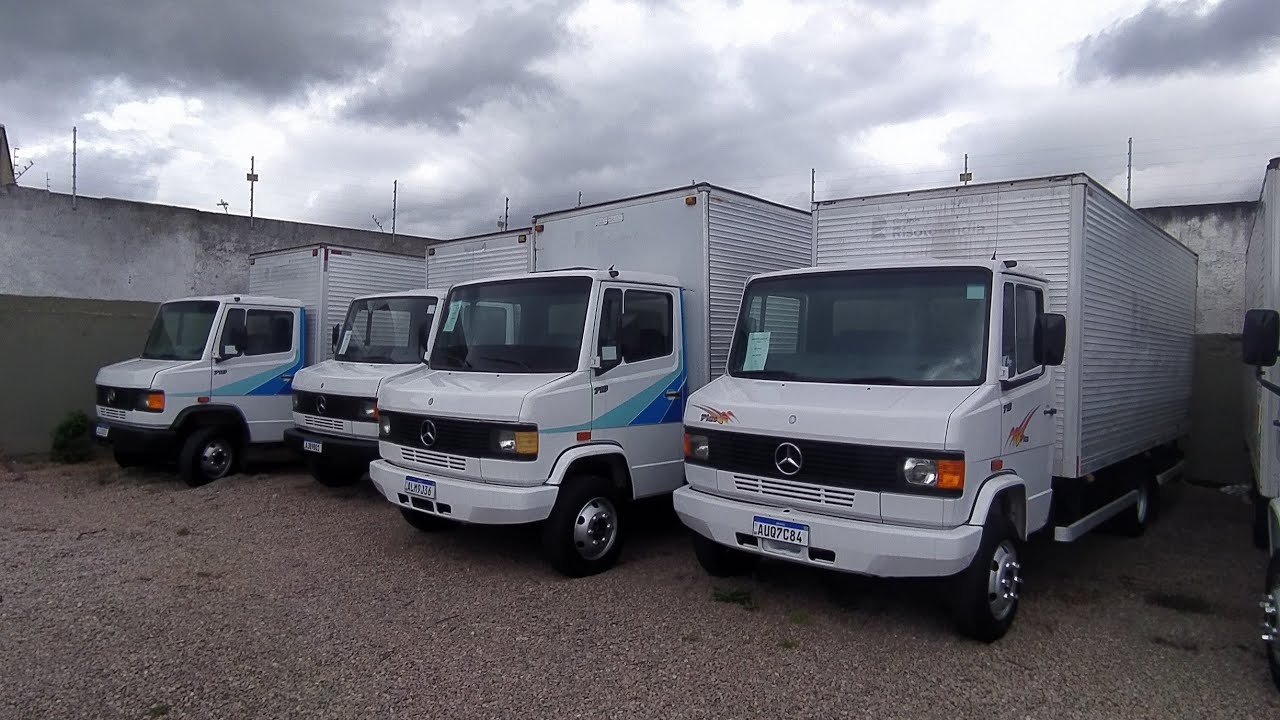 🔵MERCEDES 710 BAÚ VARIOS MODELOS DISPONÍVEIS DO ANO 2000 AO 2012