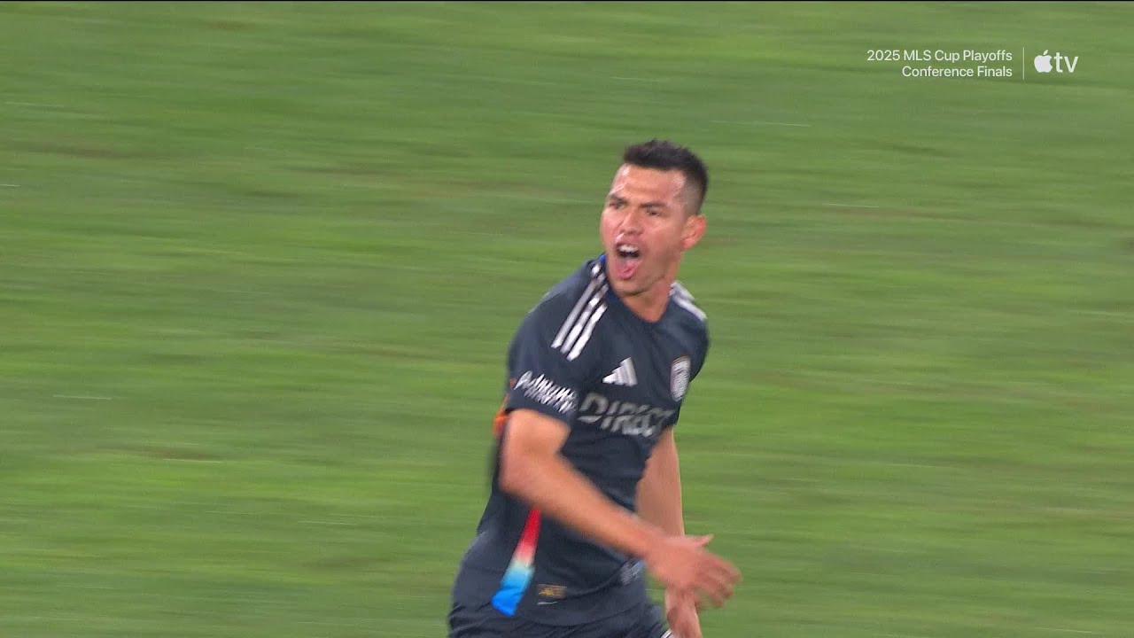Chucky Lozano FIGHTS BACK With A Goal For San Diego! | 2025 Audi MLS Cup Playoffs