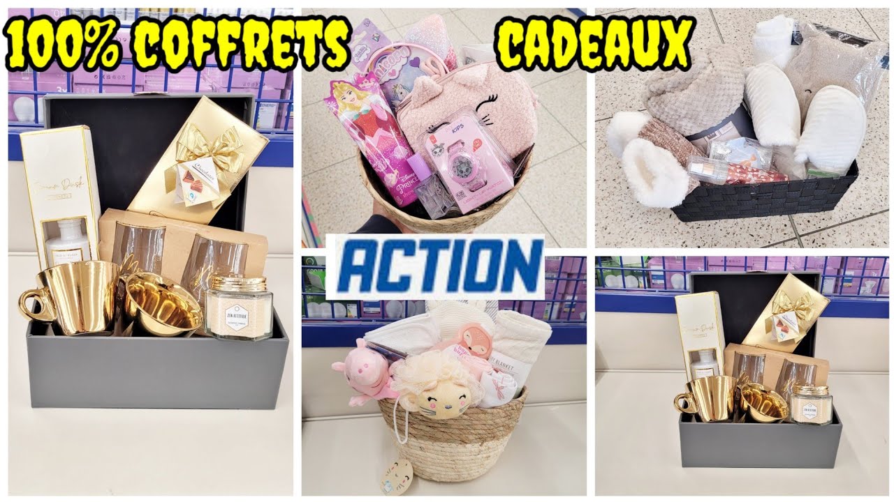 ACTION🎁100% IDÉES COFFRETS CADEAUX🎀05.11.22 #action #arrivagesaction #coffretcadeaux #cadeaux #idees