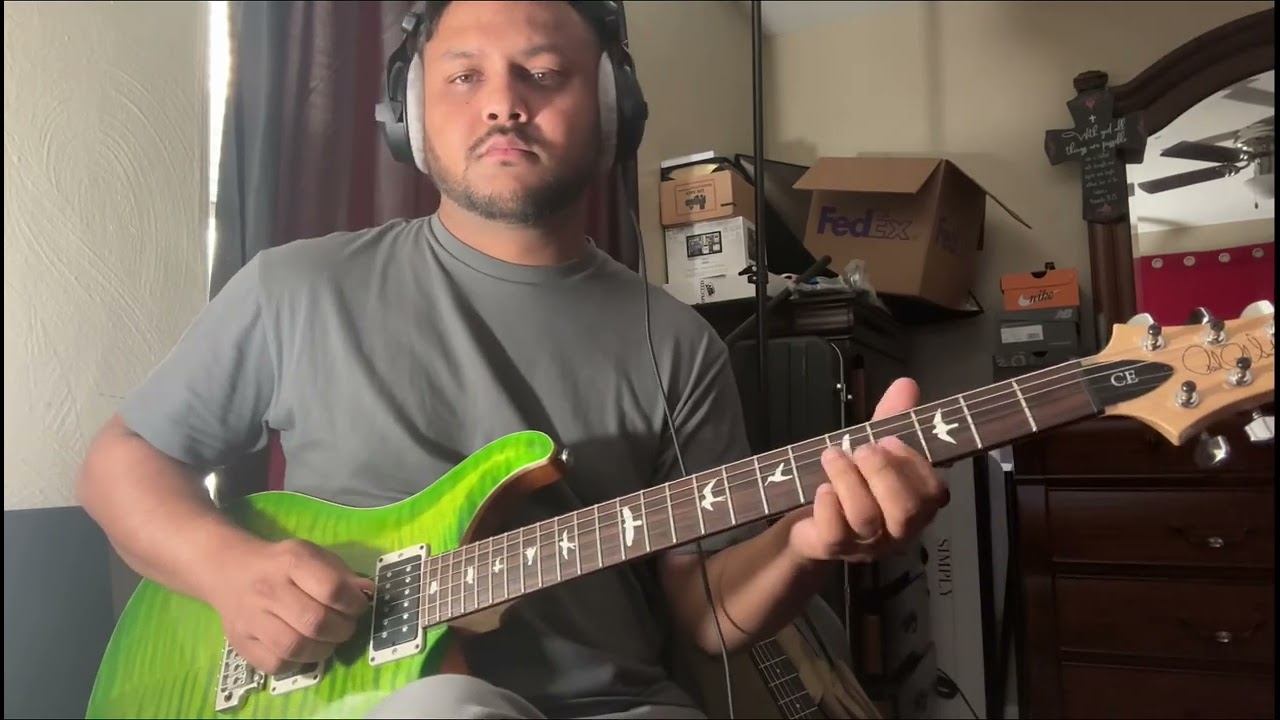 Sheldon Bangare- Anand Ki Bharpuri - Electric Guitar Cover