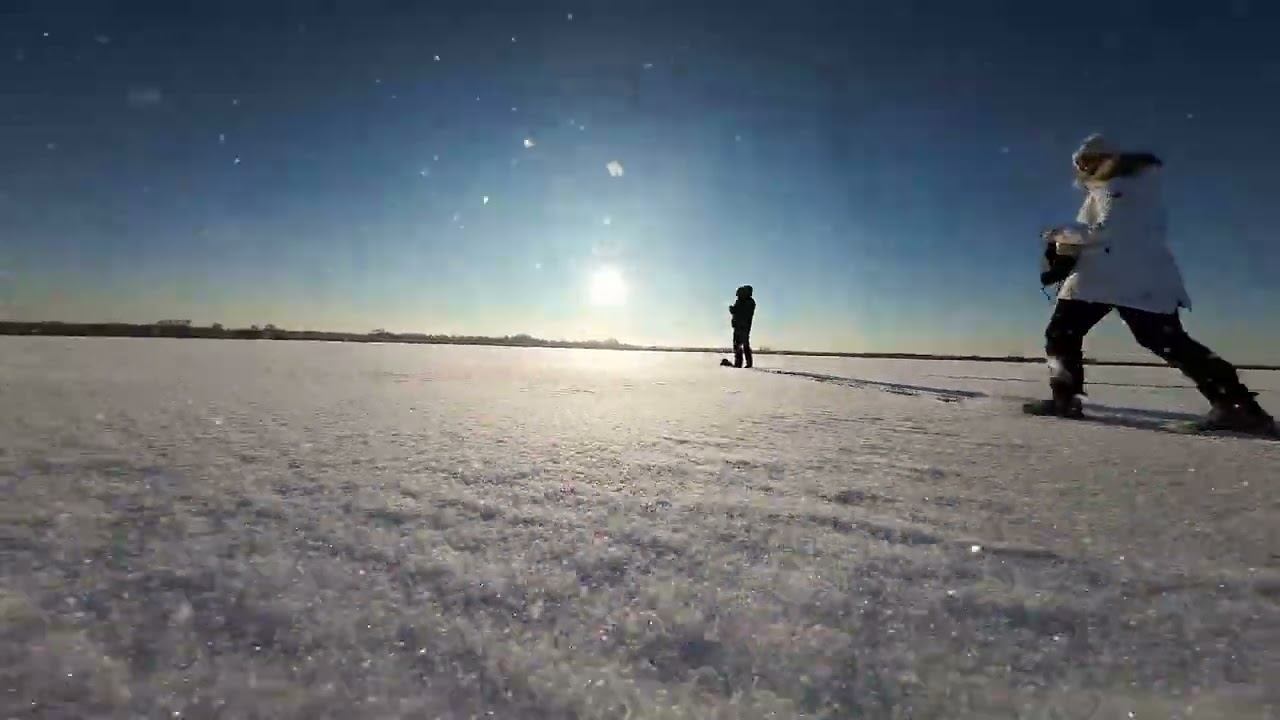DJI AVATA -18°C  Babītes ezers 07.01.2024  Estas Tone - Fusion