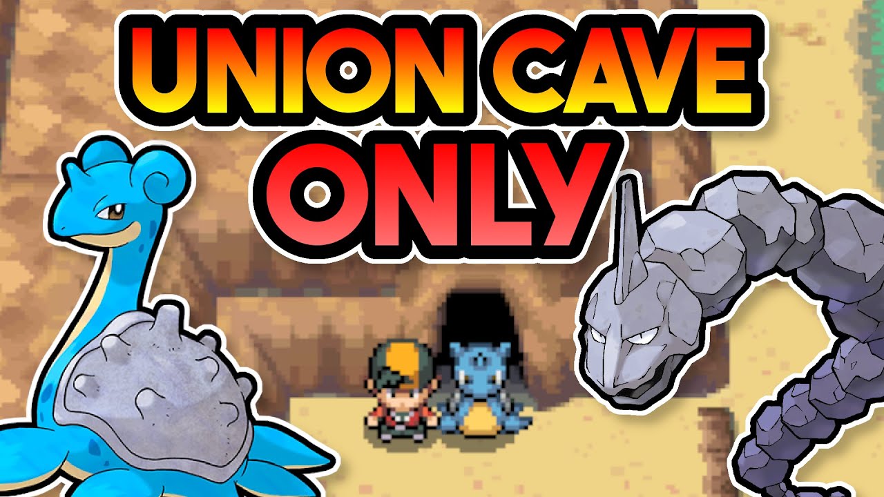 Могу ли я пройти Pokemon Heart Gold ТОЛЬКО покемонами из Union Cave?