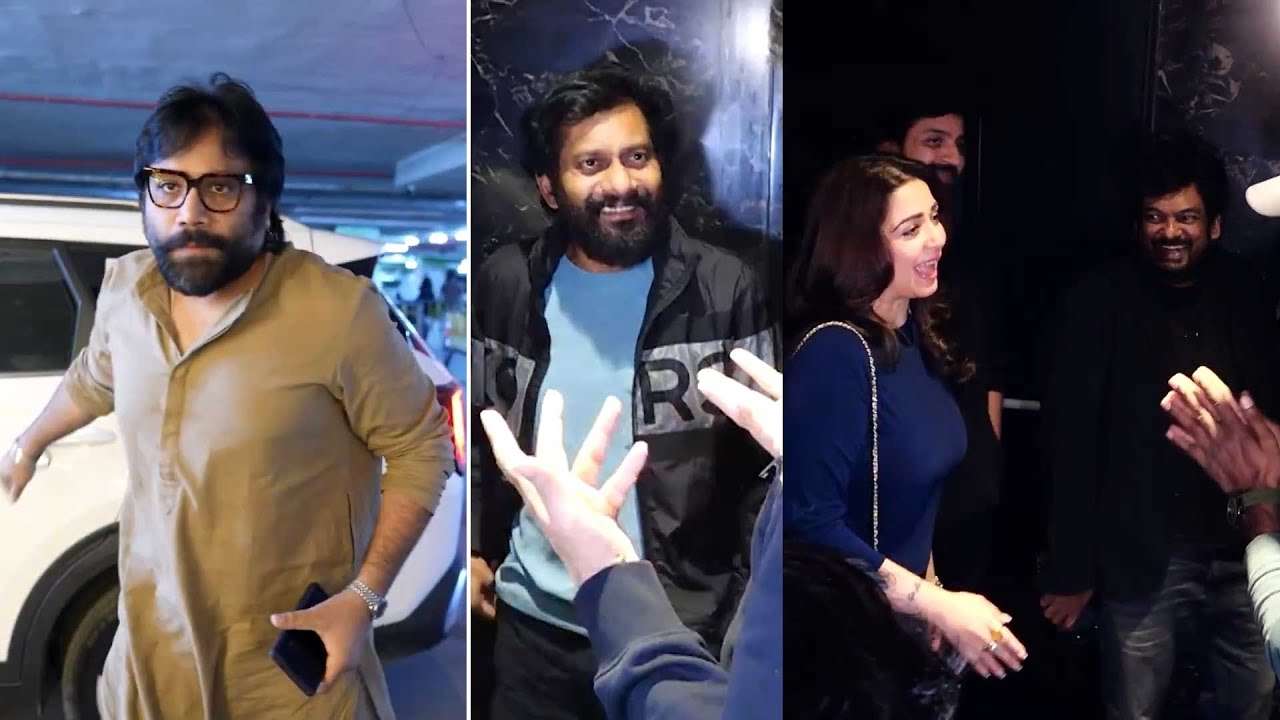 Sandeep Reddy Vanga, Puri Jagannadh, Buchi Babu & Many Celebs @ Shiva Special Celebrity Premiere