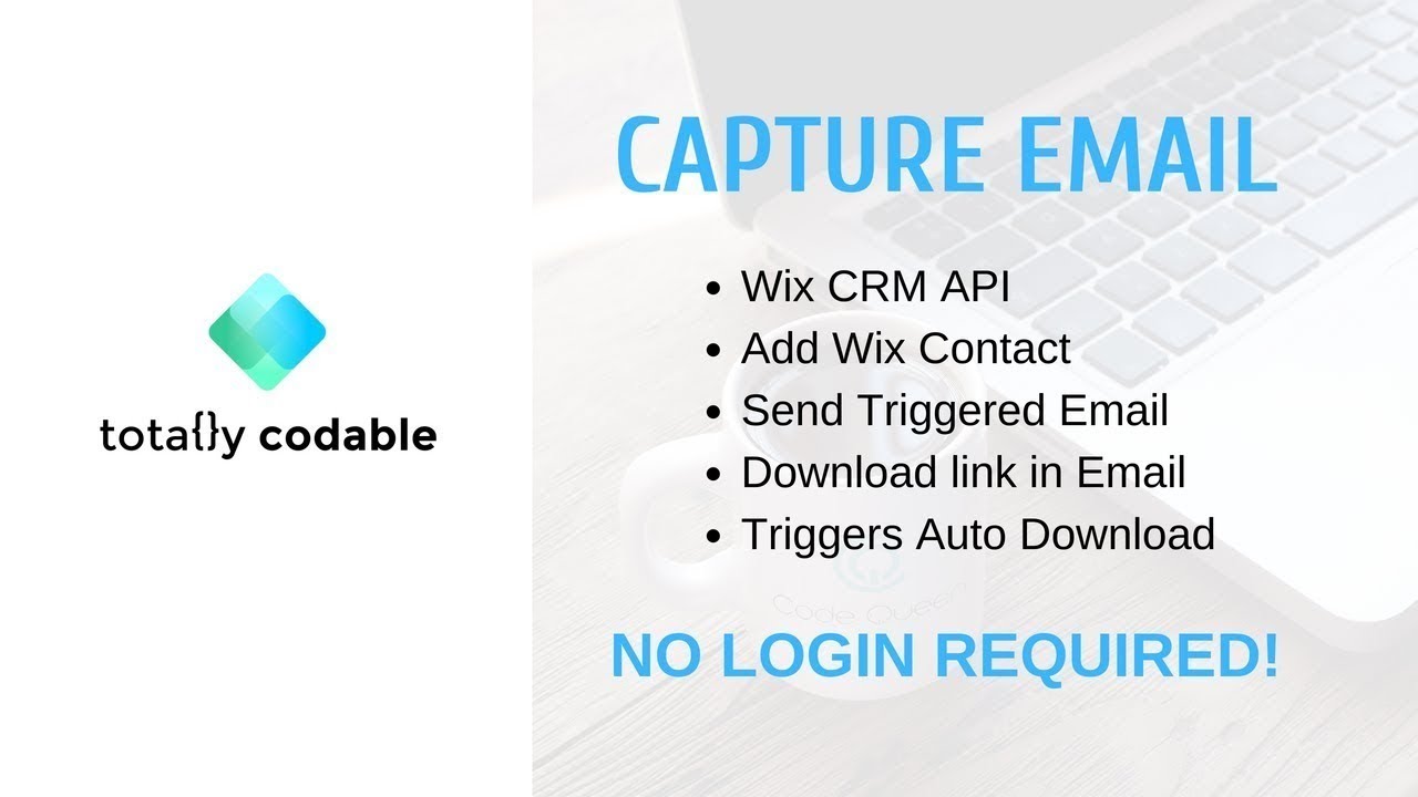 How to collect emails on Wix using Corvid custom form