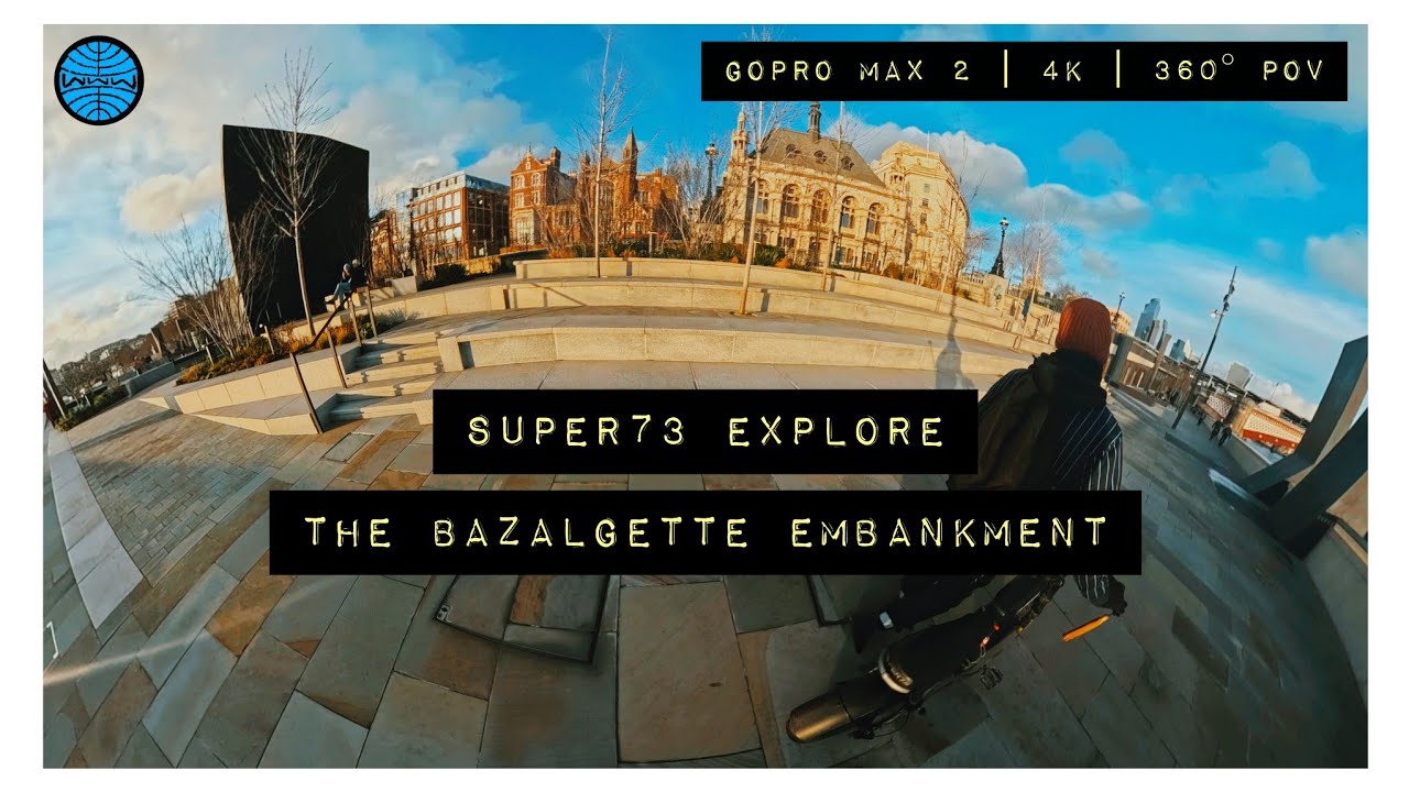 Exploring the Bazalgette embankment | GoPro Max 2 | 4K | 360° POV
