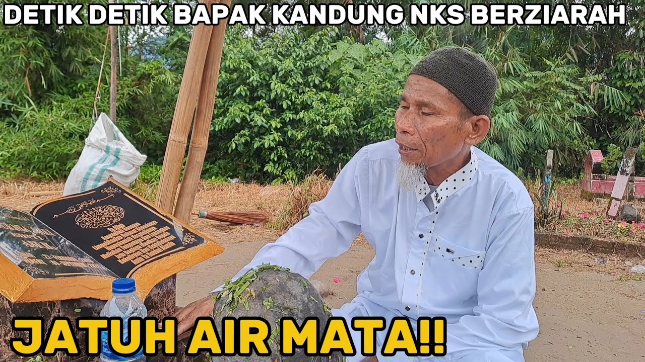 AKHIRNYA‼️DETIK DETIK KEDATANGAN BAPAK ASRIL AYAH KANDUNG NIA KURNIA SARI BERZIARAH  KE PEMAKAMAN