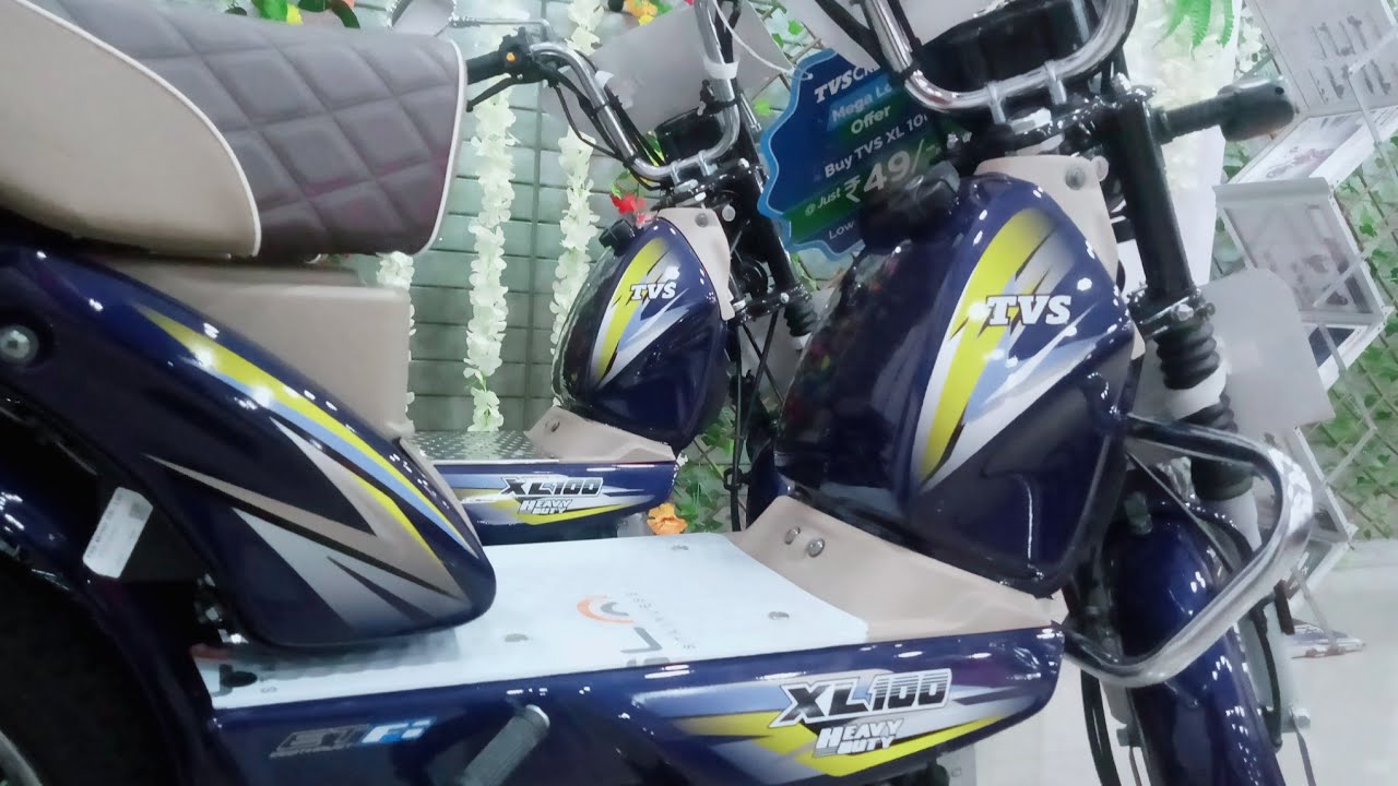 TVS XL 100 New Winner Edition | New Colour 2021