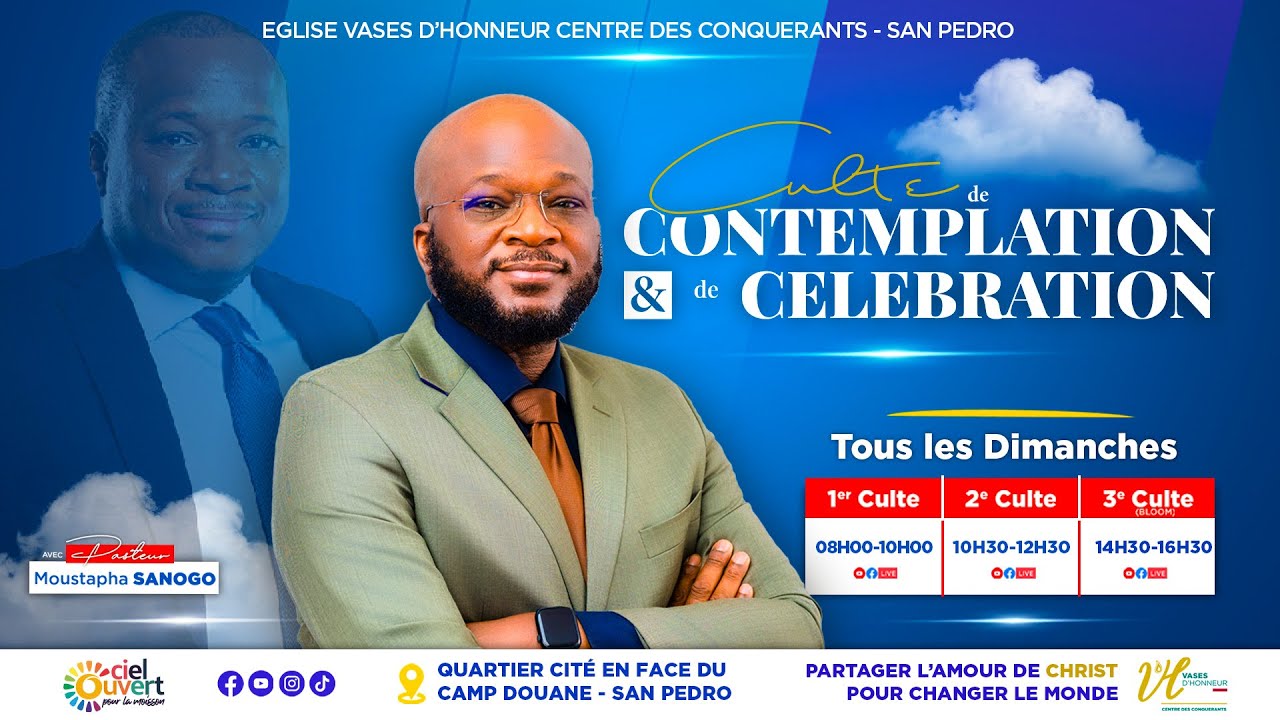 Restaure les puits de ton père I Pst Moustapha SANOGO I CULTE 02 I11/01/2026