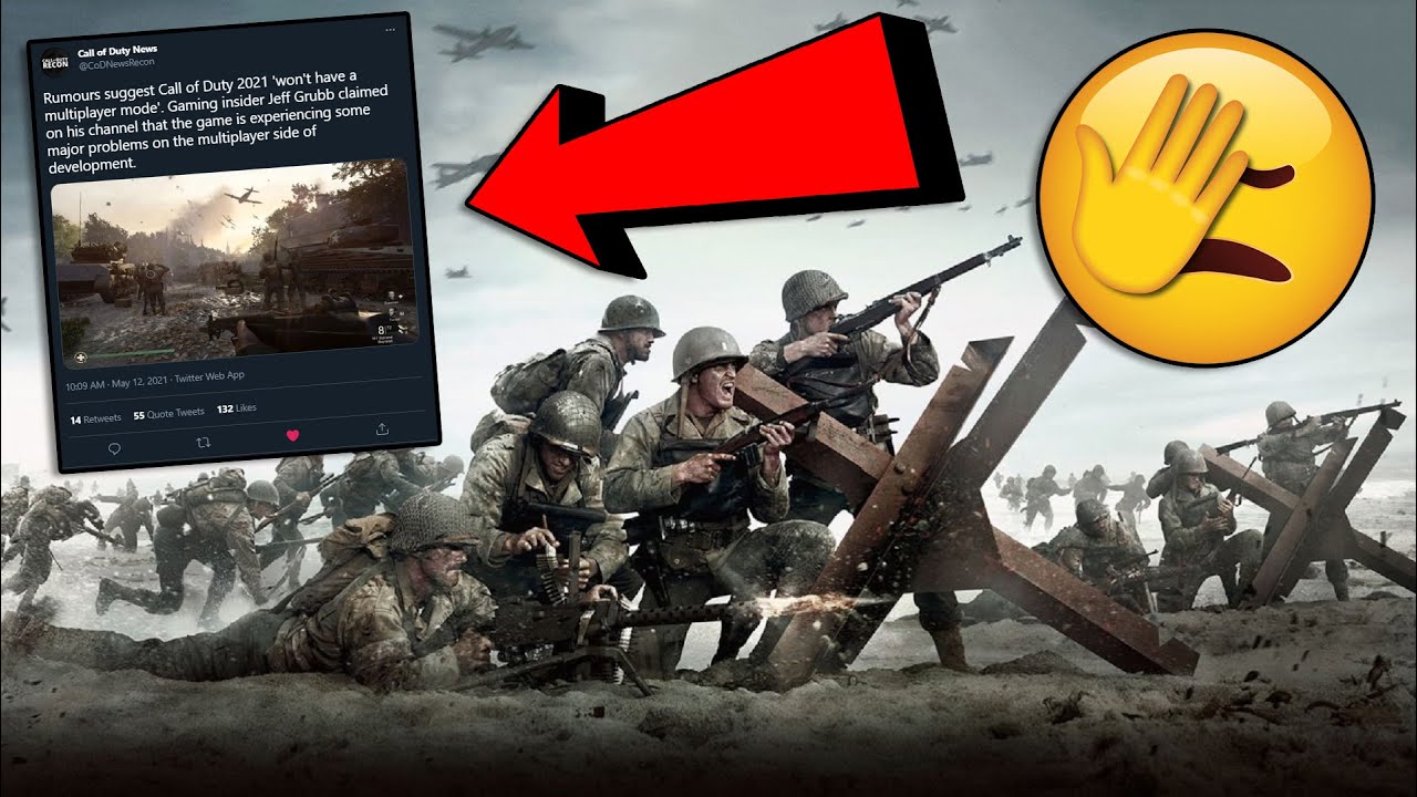 COD WW2 Vanguard won't even have multiplayer? LMAO