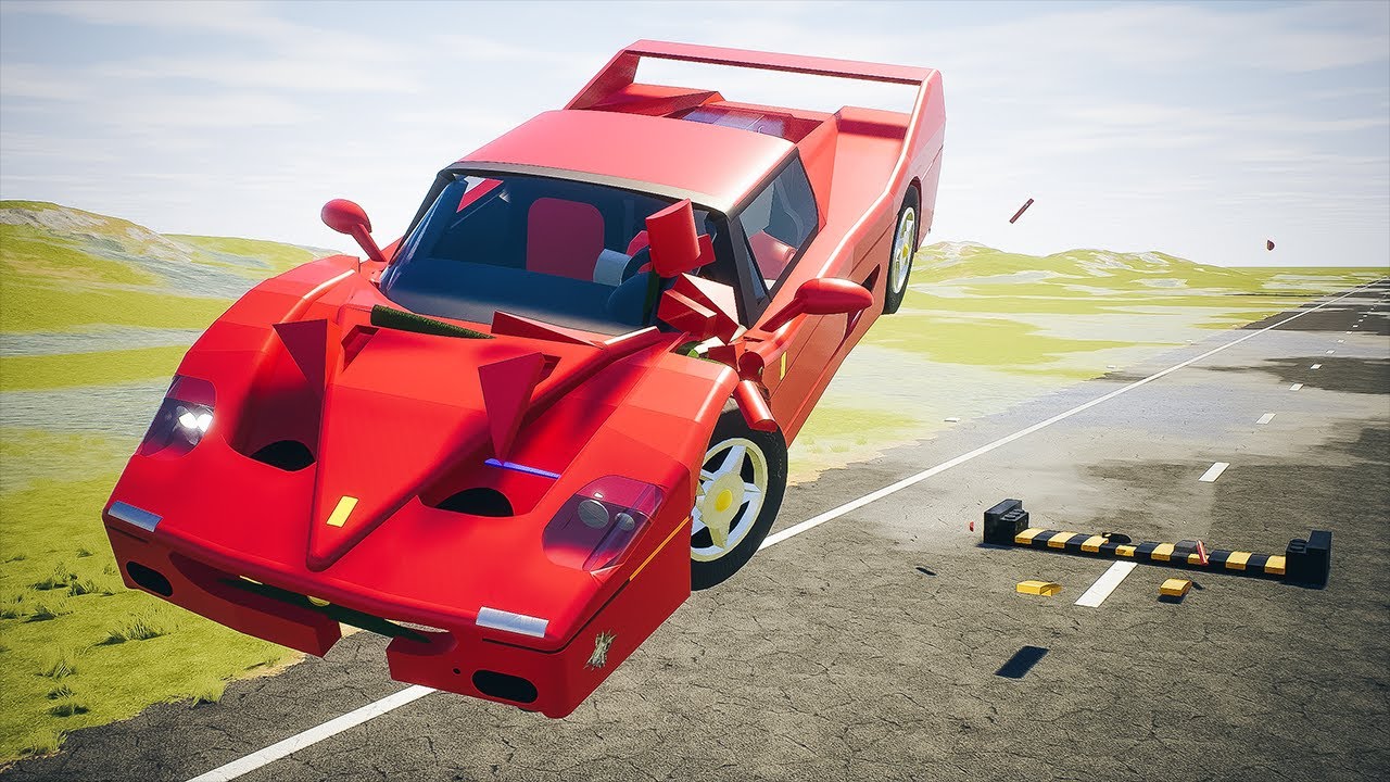 Lego Cars vs Speed Bump | Brick Rigs