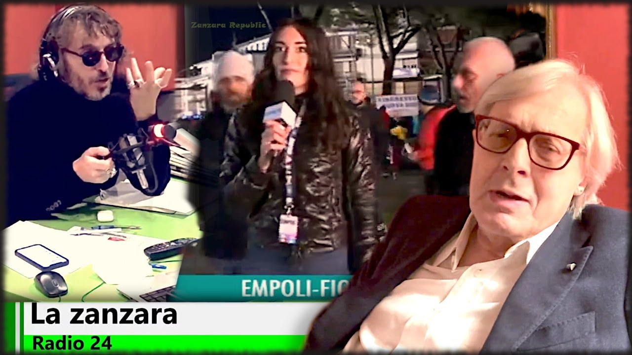 Vittorio Sgarbi: anch'io palpeggiato come Greta Beccaglia - La Zanzara 29.11.2021
