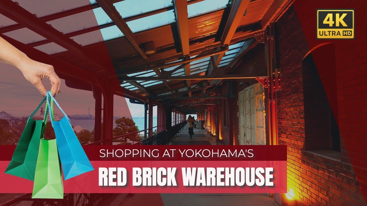 I tried shopping at Yokohama's Red Brick Warehouse! (4K)