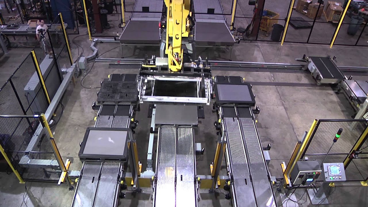 KDPal K5 Robotic Dunnage Depalletization System