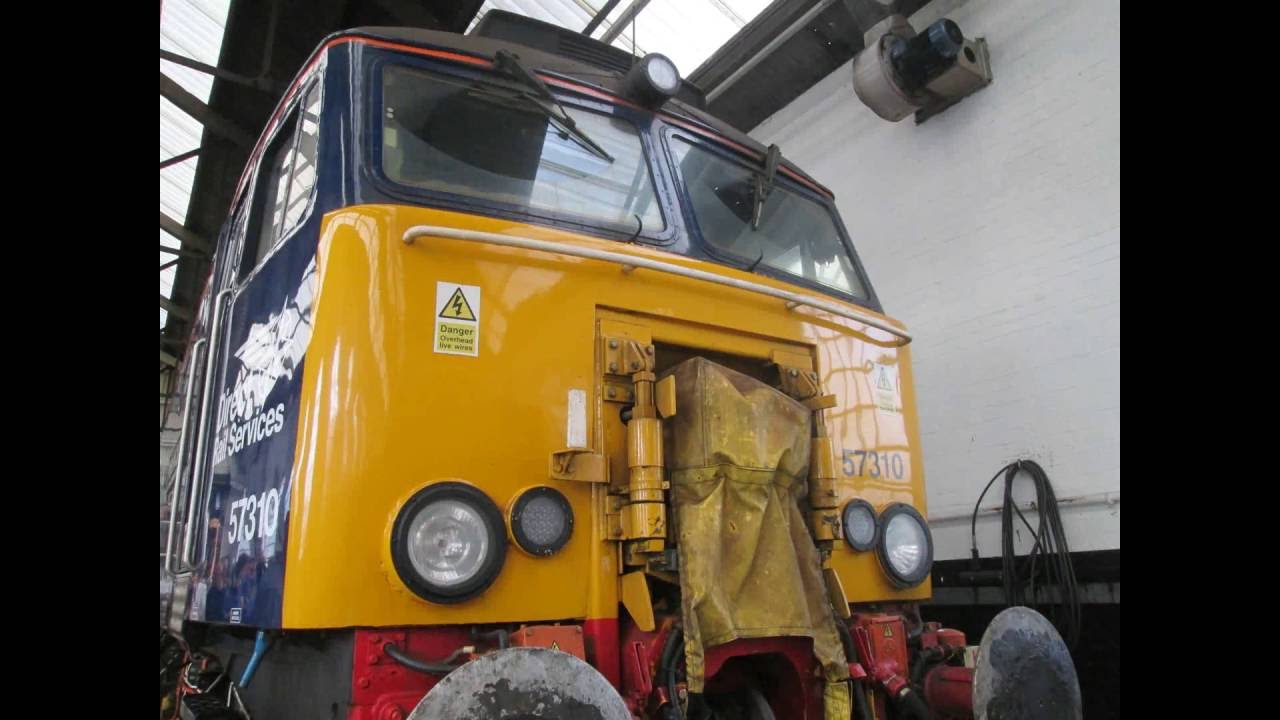 Class 57 Cab Tour - DRS Open Day 2016