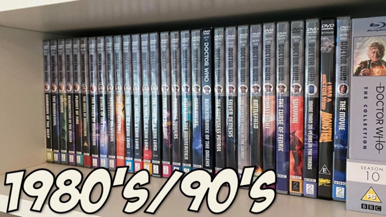Doctor Who DVD Collection Part Three: The 1980's/ 90's |1000 Subscribers Special Series|