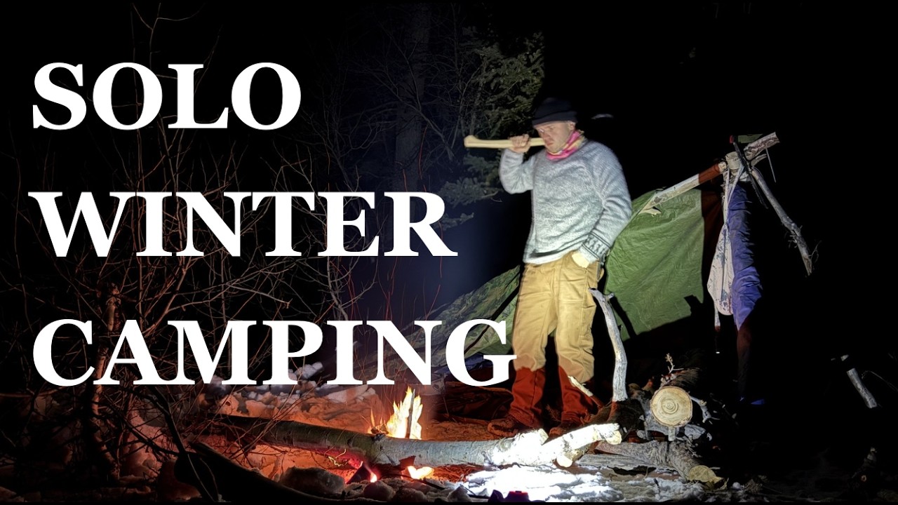 NO TENT - WINTER SURVIVAL CAMPING