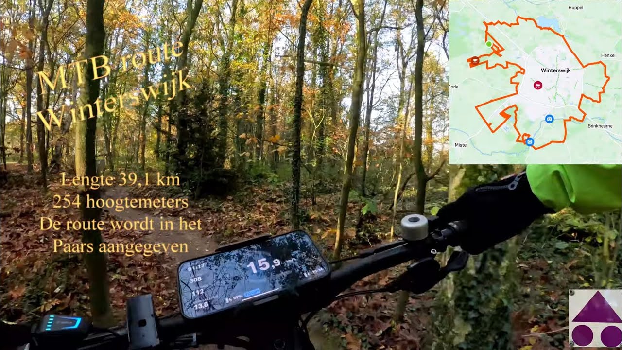 MTB route Winterswijk (4K)