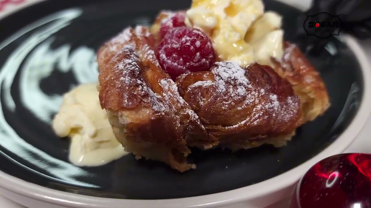 ألذ بودينق كرواسون سهل ولذيذ | Easy Croissant Pudding Recipe