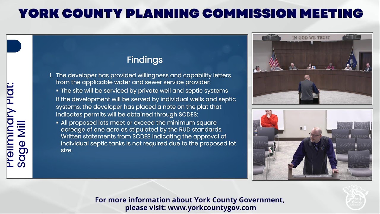 York County Planning Commission Meeting March 9, 2026