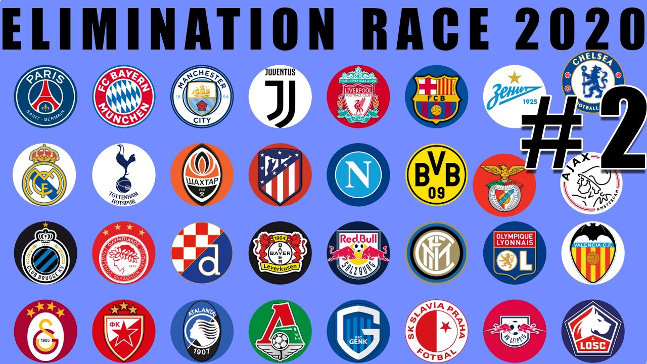 Champions League Elimination Marble Race 2020 Episode 2 in Algodoo / Marble Race King