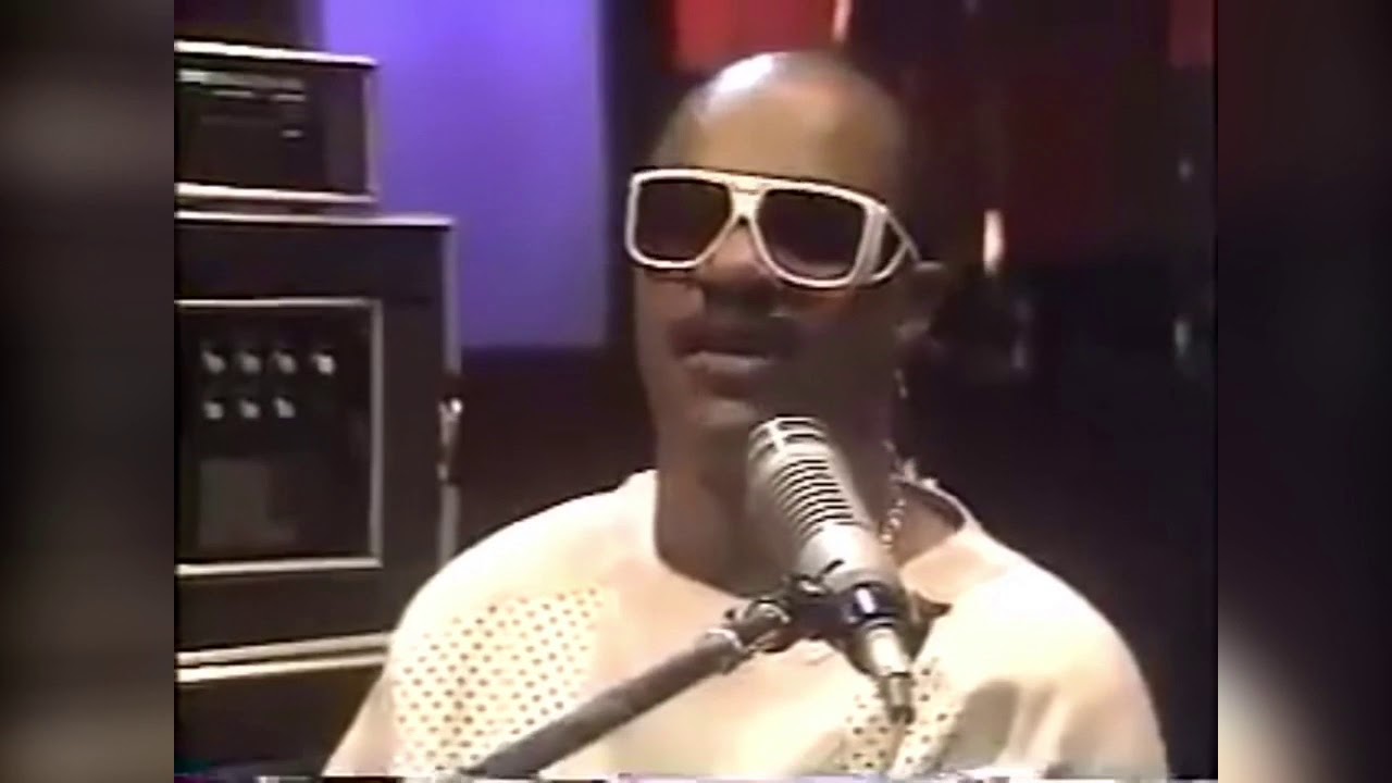 RICK JAMES IN STUDIO RECORDING STANDING ON THE TOP’ WITH THE TEMPTATIONS - NARRATED BY STEVIE WONDER