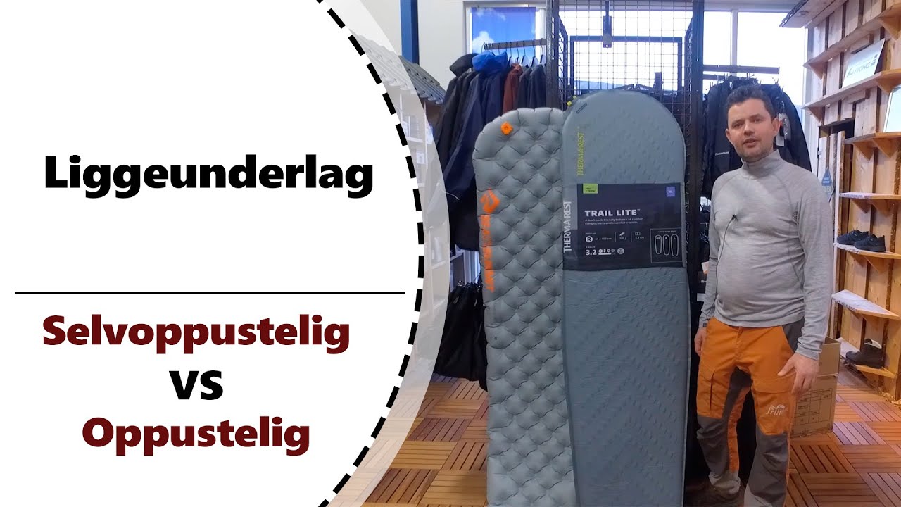 Liggeunderlag - Oppustelig eller selvoppustelig? Hvad skal du vælge?