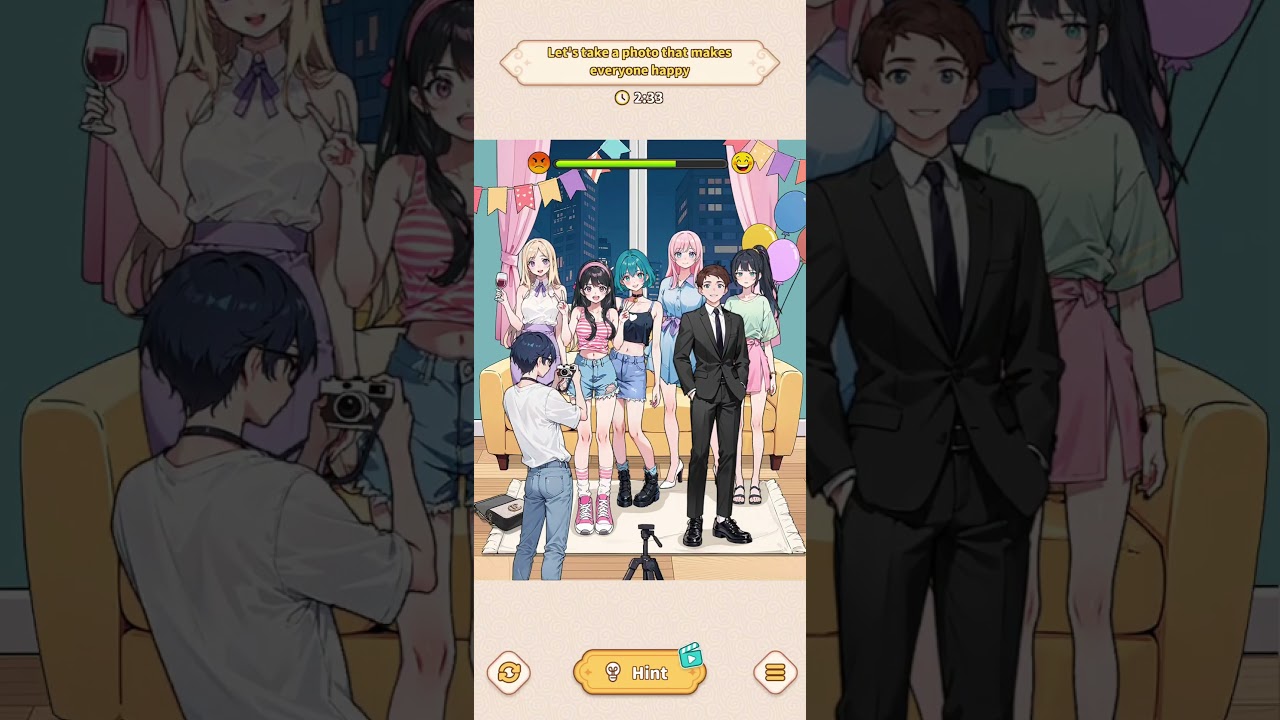 Brain Puzzle: Tricky Quest &ndash; Level 127 Party Group Photo Answer 🎉📸 | Make Everyone Happy!