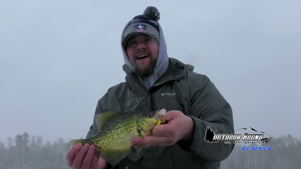 Panfish by Dog Sled in Ely, Minnesota