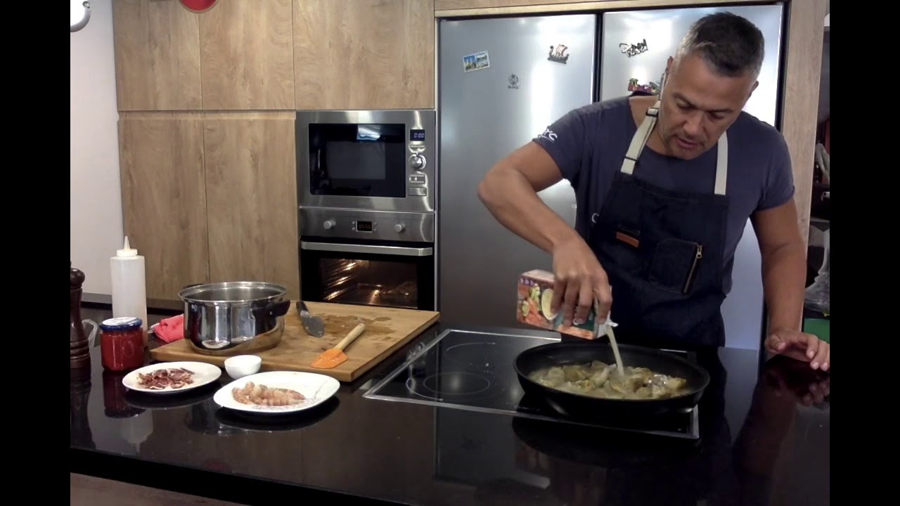 ALCACHOFAS A LA “MONTILLANA” por Sergio Cebrián