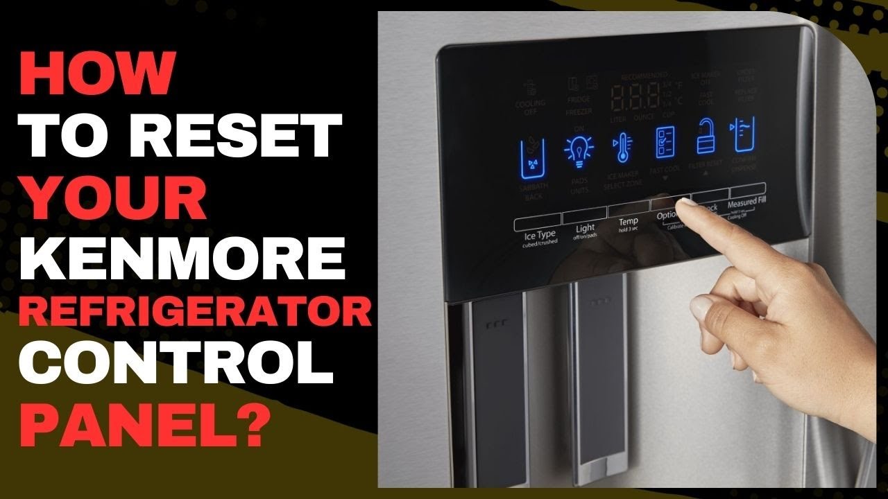 Как сбросить настройки панели управления холодильника Kenmore?