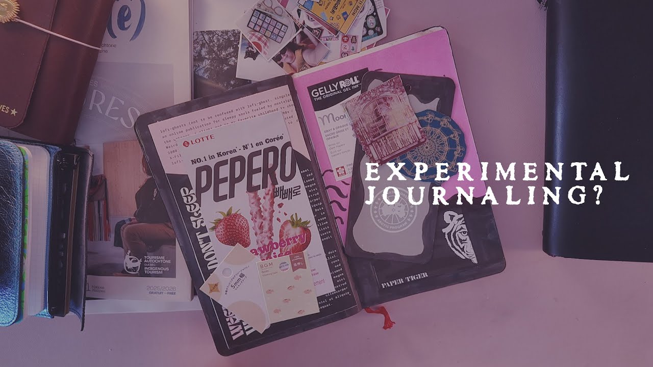 journal updates no. 18 ✸ hobonichi spreads, junk journaling, louise carmen pocket