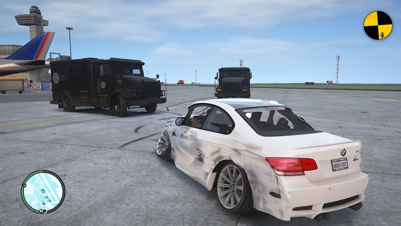 GTA 4 Crash Testing Real Car Mods Ep.37