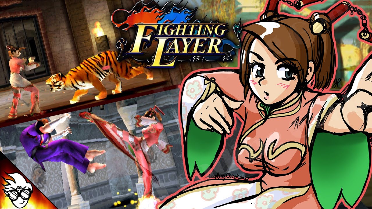 Fighting Layer (Arcade 1998) - Lan Yinghua [Playthrough/LongPlay] [vs Shin/True Knight]
