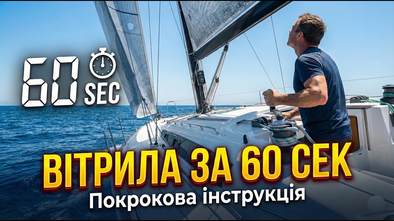 Як поставити вітрила на скрутці (furling) без помилок | Для новачків