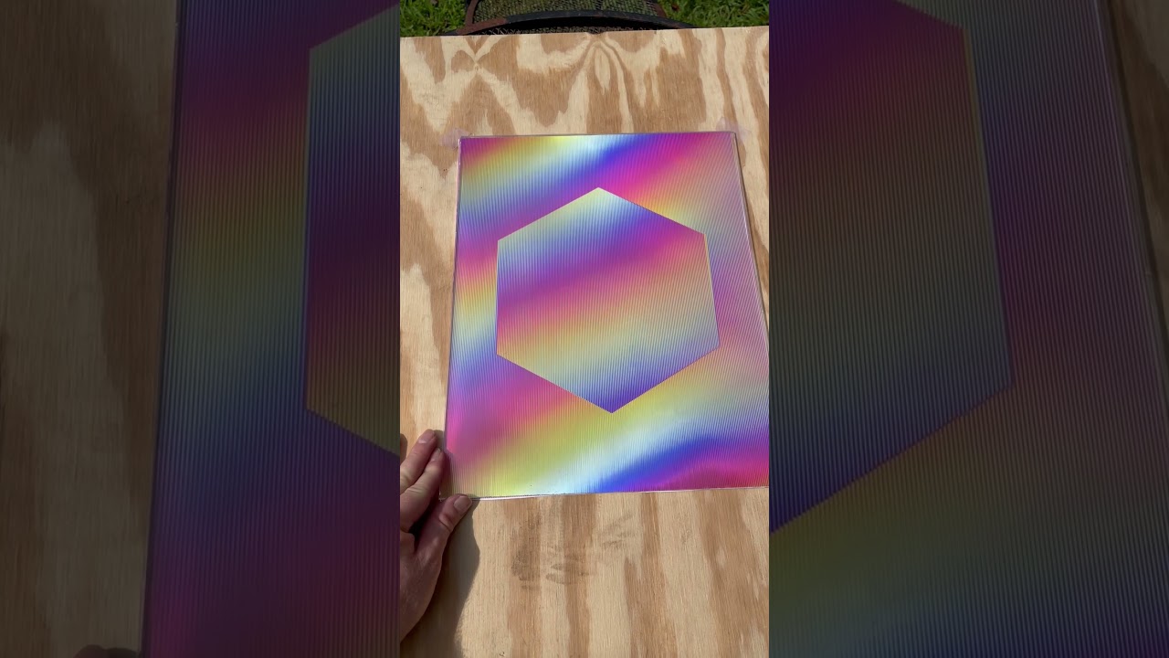 Lenticular hologram process #math #art #lenticular #hologram #moire #contemporaryart
